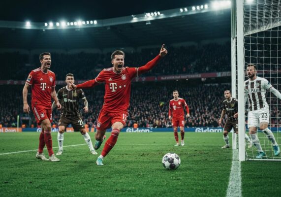 bayern đấu với st. pauli