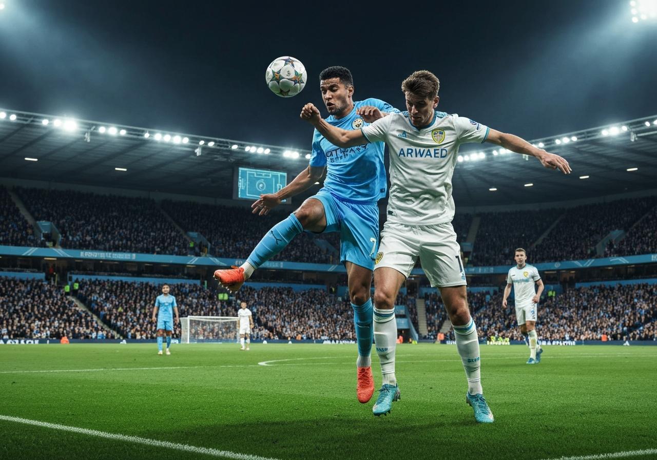 Phân tích chuyên sâu phong độ và lịch sử đối đầu Man City vs Leeds