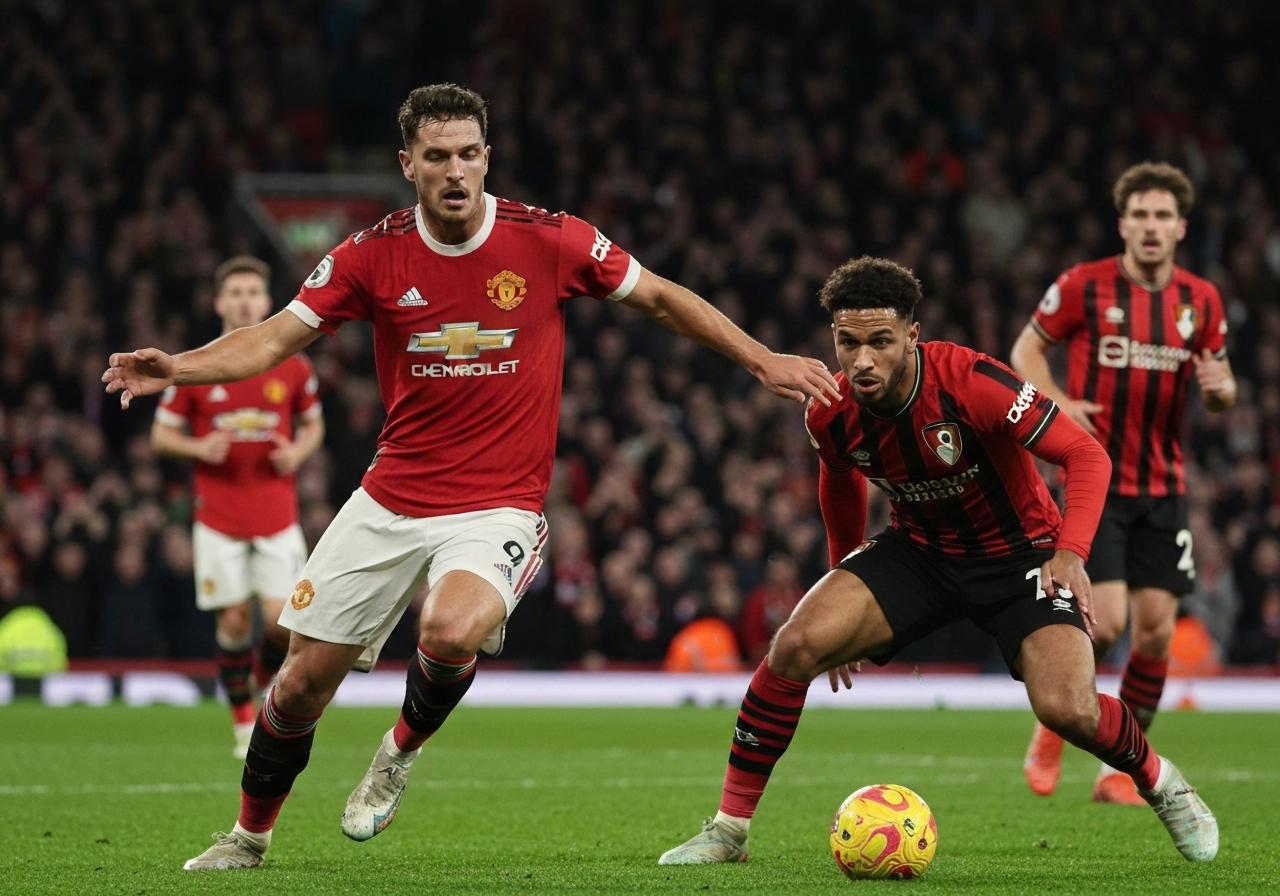 man utd đấu với bournemouth