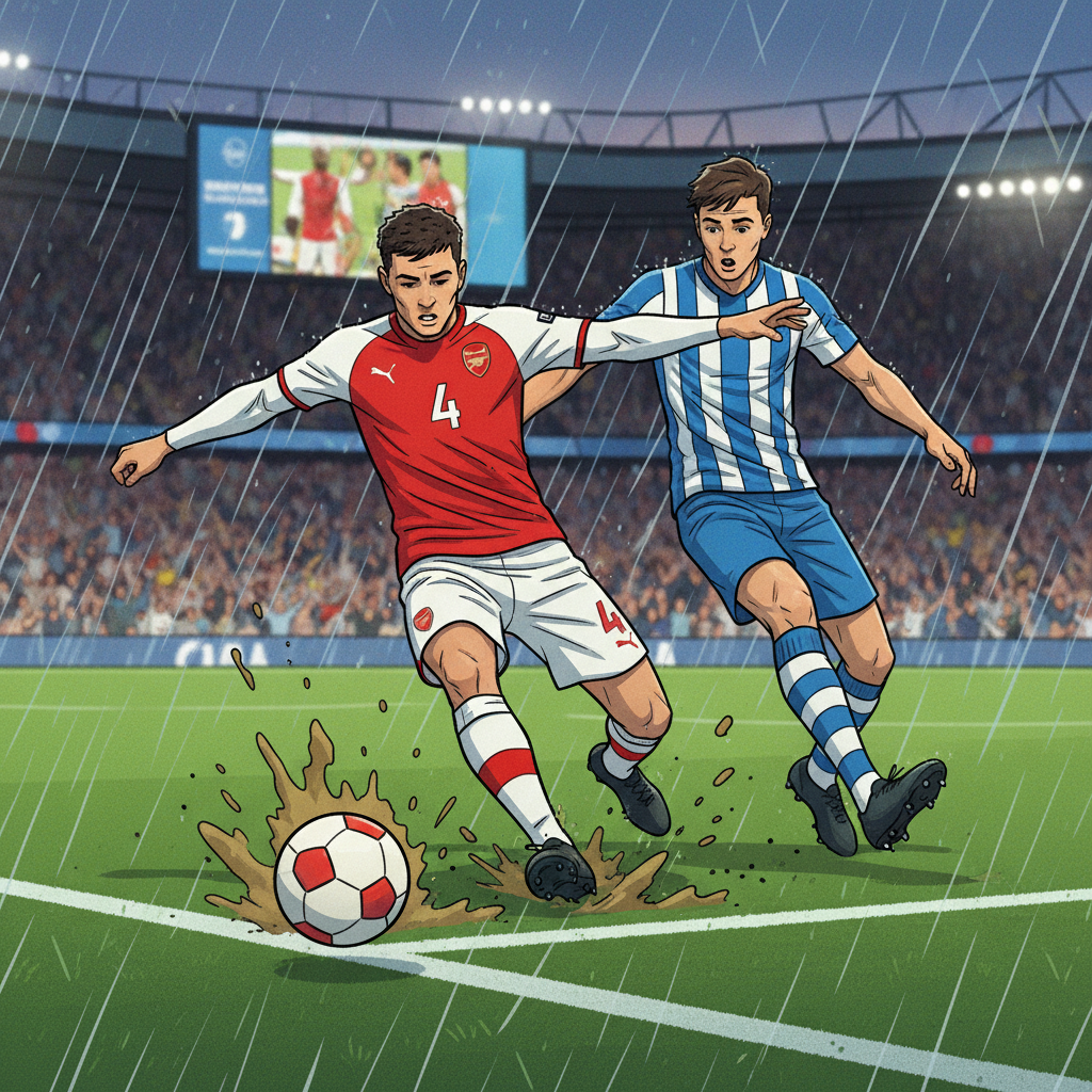 Ben White Arsenal defensive tackle