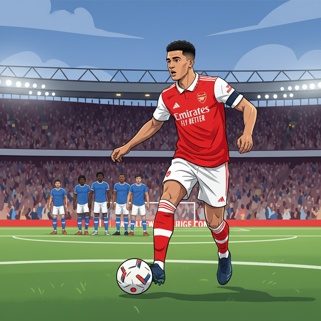 Riccardo Calafiori ball-playing centre-back Arsenal