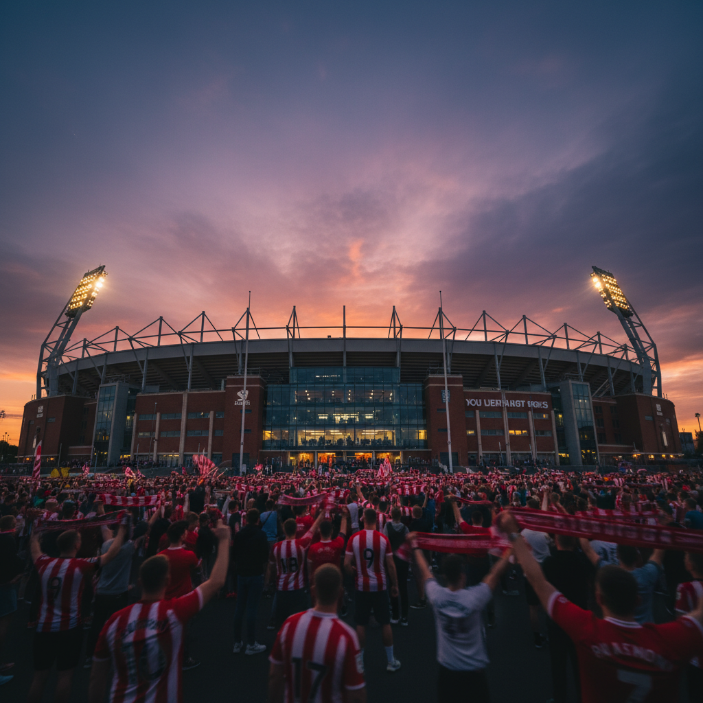 Stadium of Light Sunderland Premier League 2025-26