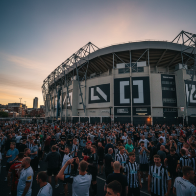 St James Park Newcastle Premier League 2025-26